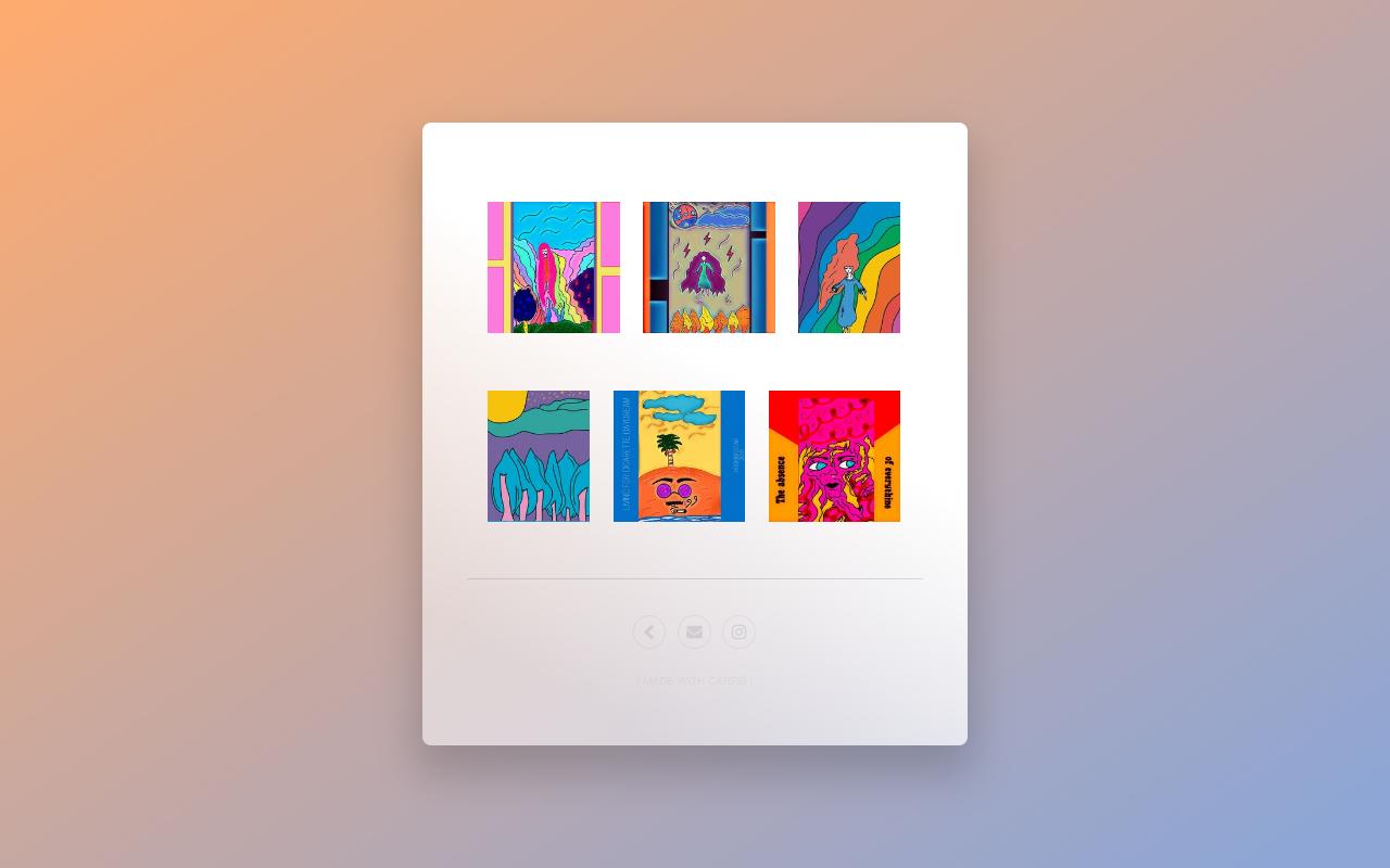 Carrd profile picture for @illustrations